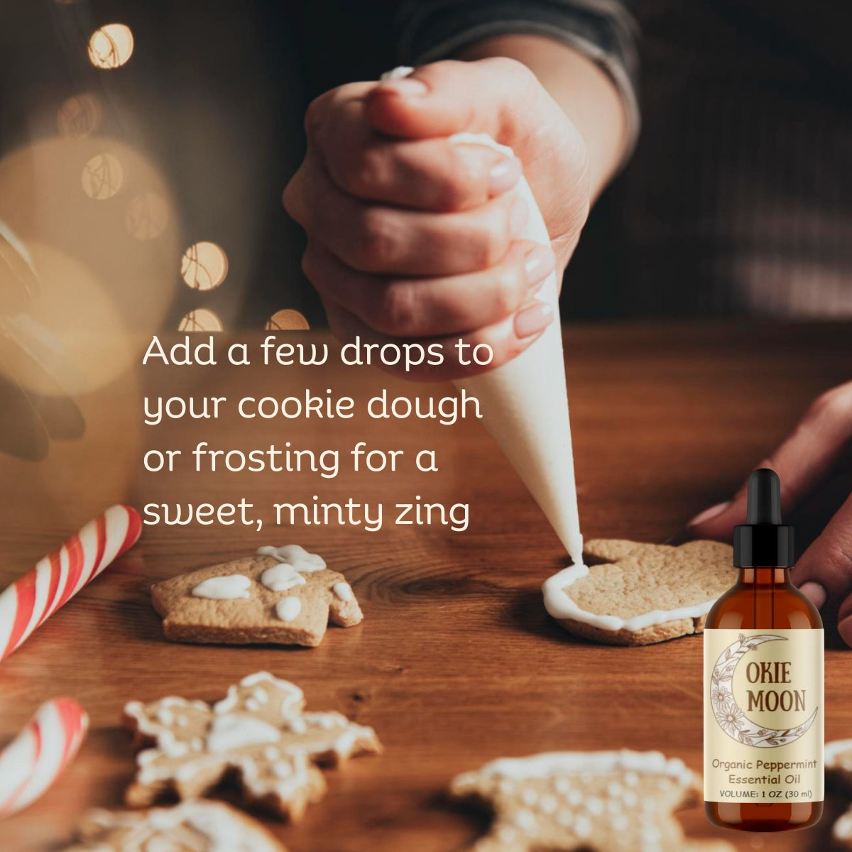 Organic Peppermint Essential Oil, Pure Steam Distilled, Therapeutic Grade, Food Grade